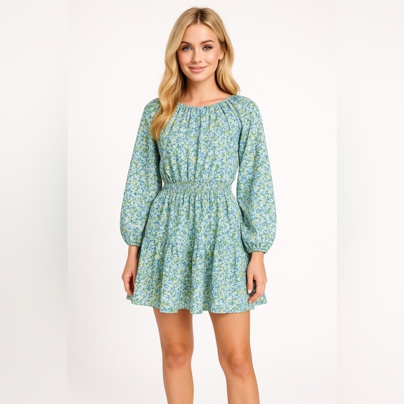 J. Crew Dresses & Skirts - J.Crew x Liberty Floral Long Sleeve Dress - Size Large (NWT)